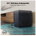 HS2100S Hisense 280W 2.1 CH Soundbar with Wireless Subwoofer 